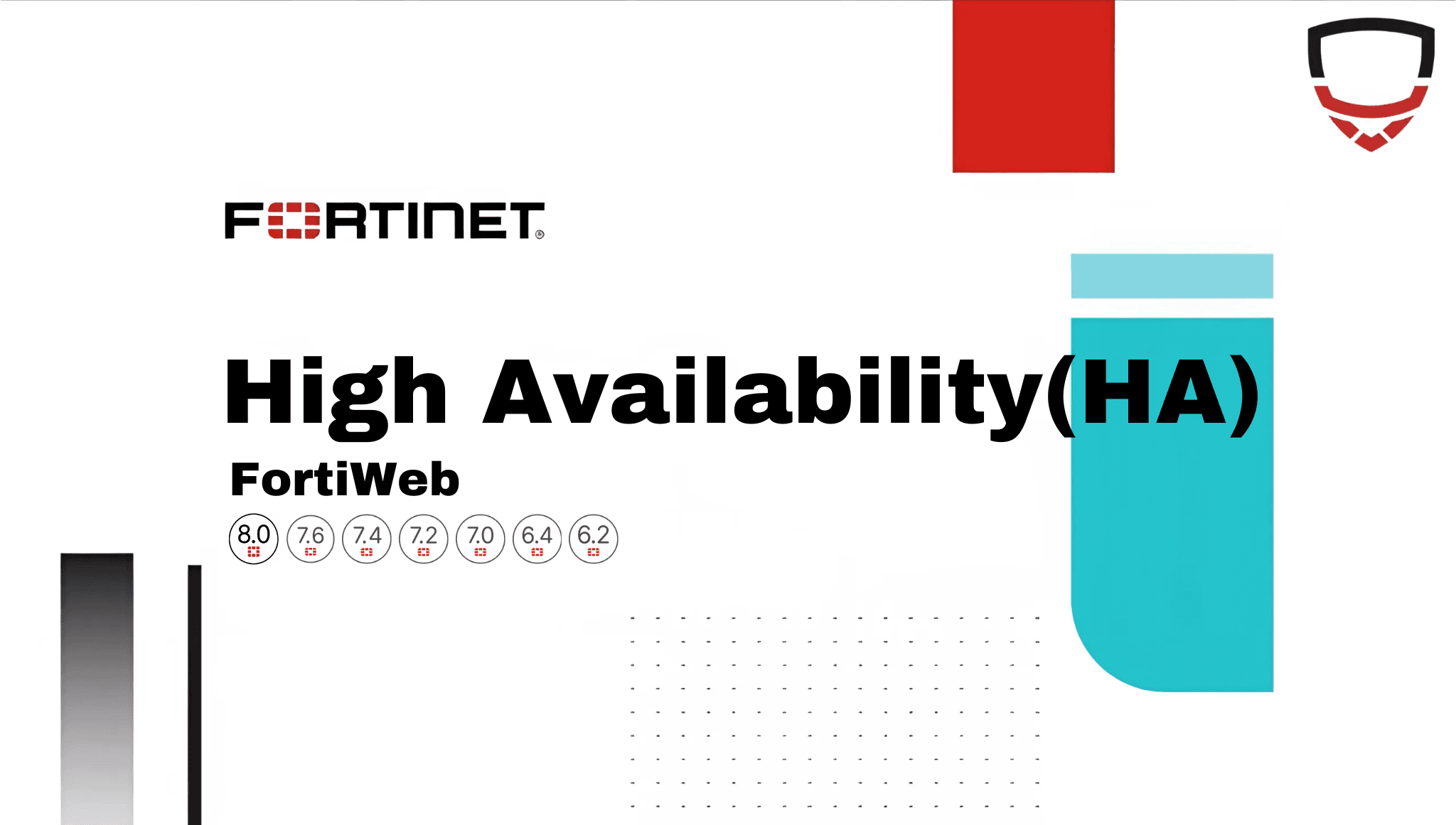 آموزش HA و Session Synchronization در FortiWeb